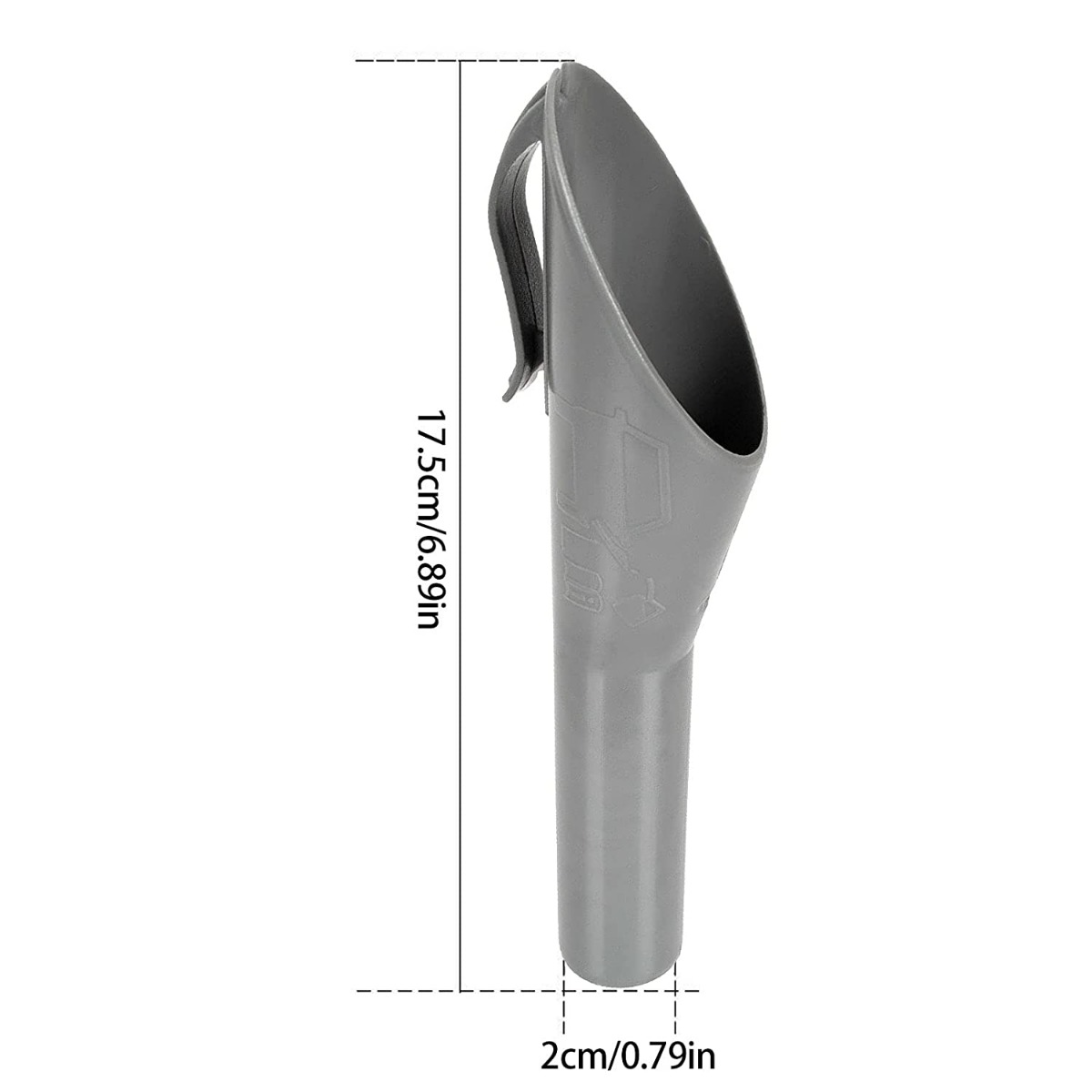 Emergency Diesel Fuel Filler Funnel Capless For Ford 1782177 size
