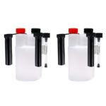 Twin Neck Empty Bottle - 2 x 500ml with spouts