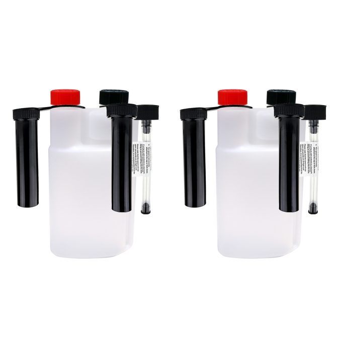 Twin Neck Empty Bottle - 2 x 500ml with spouts